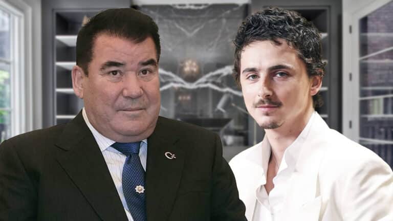 The odd link between Timothée Chalamet and late dictator Turkmenbashi