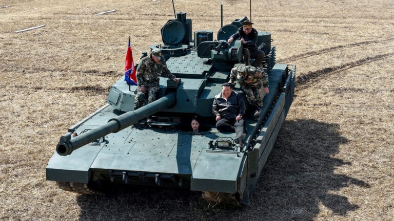 North Korean leader’s daughter appears in military drill photos