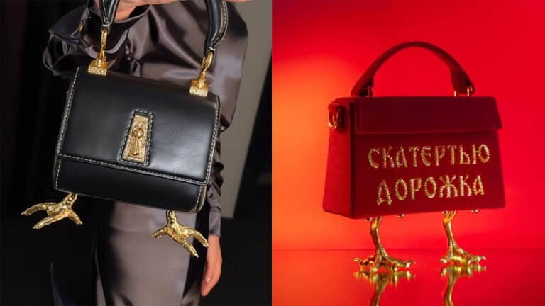 Дизайнер из России обвинила Schiaparelli в копировании сумок с куриными лапками