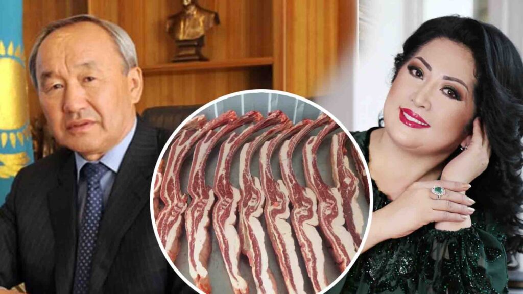 Экс-әкім Серік Үмбетов Мақпал Жүнісоваға соғым сыйлады