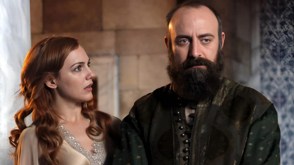 Кадр из сериала «Великолепный век», бильд-редактор: Адэлина Мамедова