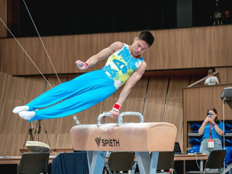 Казахстанский гимнаст завоевал 