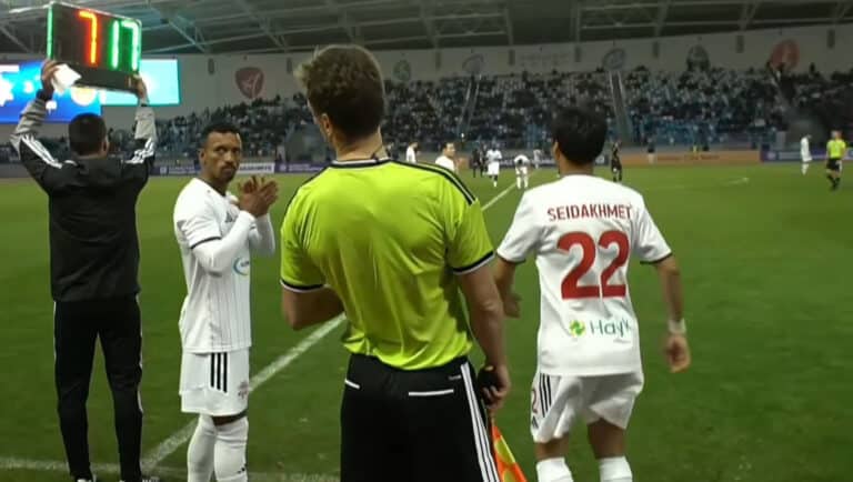 Звезда «МЮ» и сборной Португалии Нани дебютировал в чемпионате Казахстана