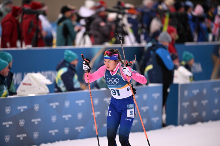 Казахстанские биатлонистки не финишировали в эстафете на ЭКМ в Финляндии