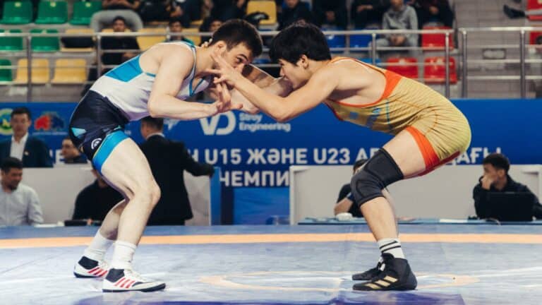 В Таразе завершился чемпионат Казахстана по борьбе