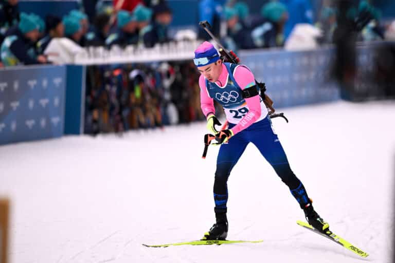 Казахстанские биатлонисты неудачно выступили в спринте на ЭКМ в Норвегии