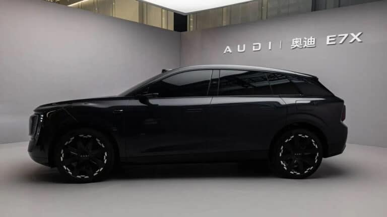 Кроссовер AUDI E7X без колец и с китайскими корнями готов к серии