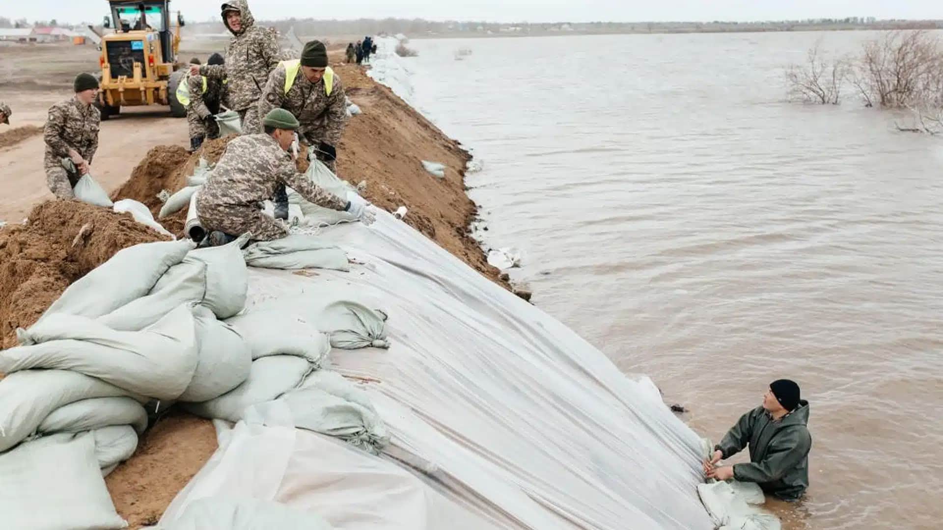 паводки дамбы