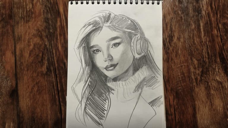 Портреты пассажирок алматинского метро дарит художница на 8 Марта