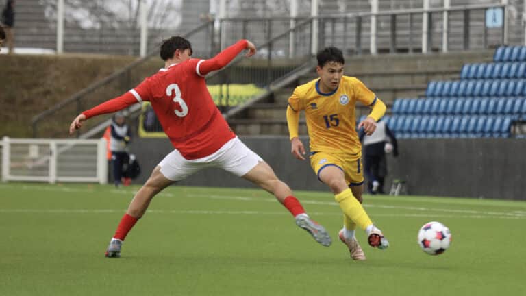 Cборная Казахстана (U17) проиграла Дании в квалификации Евро-2026