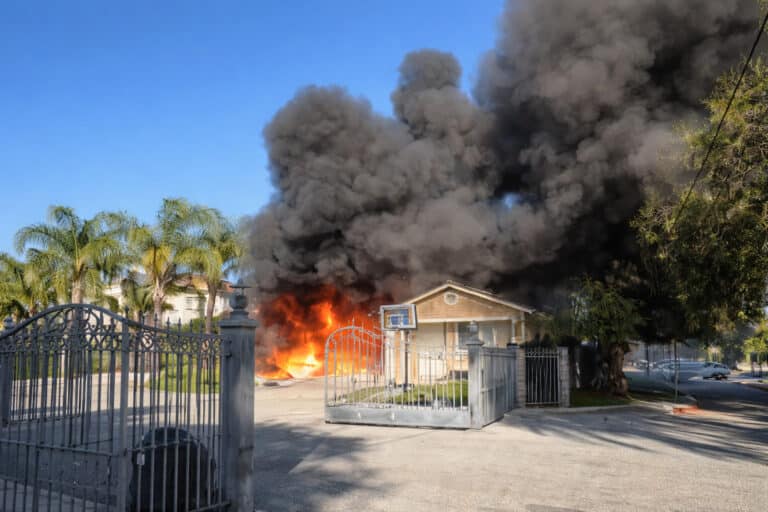 Дом казахстанского боксера сгорел в Лос-Анджелесе