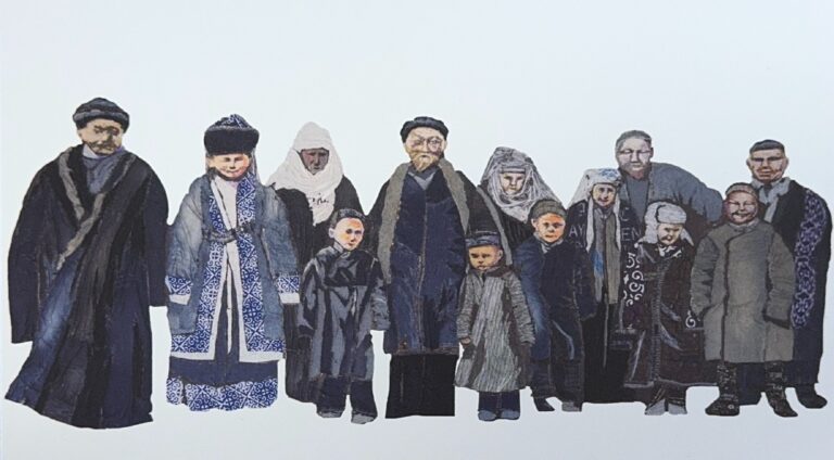 Казахстанская художница создала работу с мировым брендом GUESS