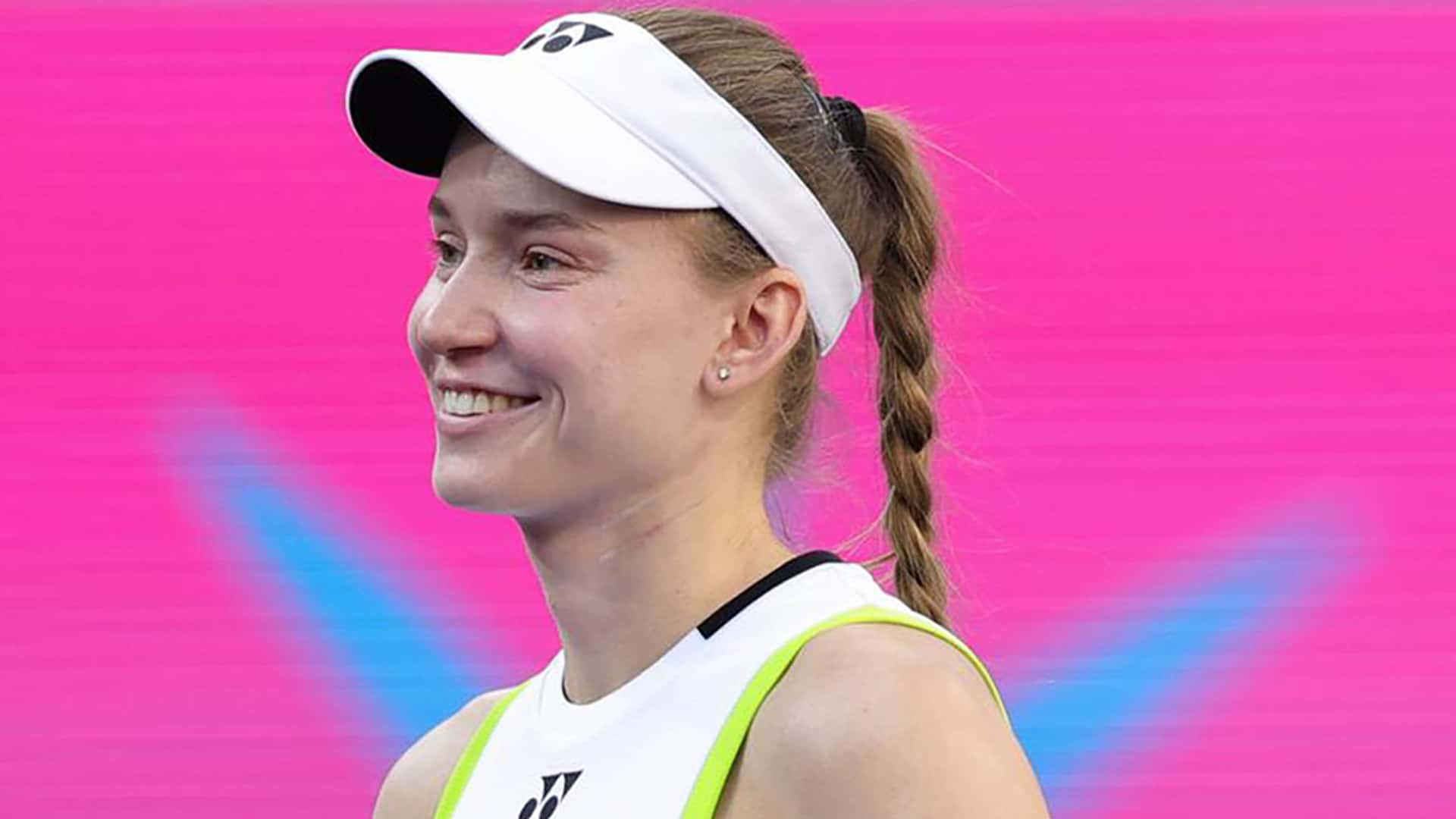 Елена Рыбакина впервые в карьере стала второй ракеткой мира