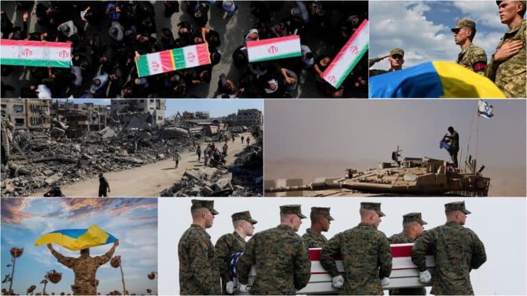 Соғыс картасы: қазір әлемнің елу шақты елінде әскери қақтығыс жүріп жатыр