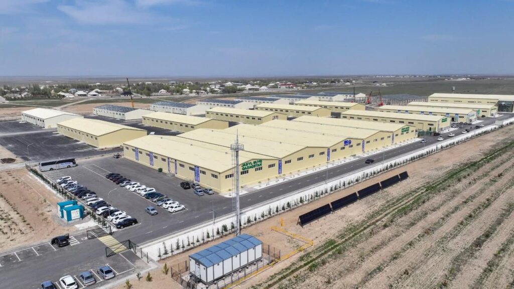 Түркістан облысында 152 ғимараттан тұратын өндірістік парк салынып жатыр