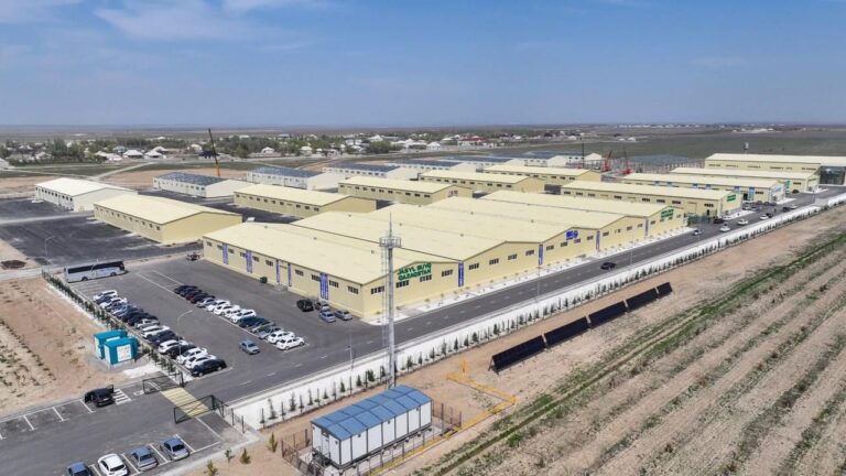 Түркістан облысында 152 ғимараттан тұратын өндірістік парк салынып жатыр