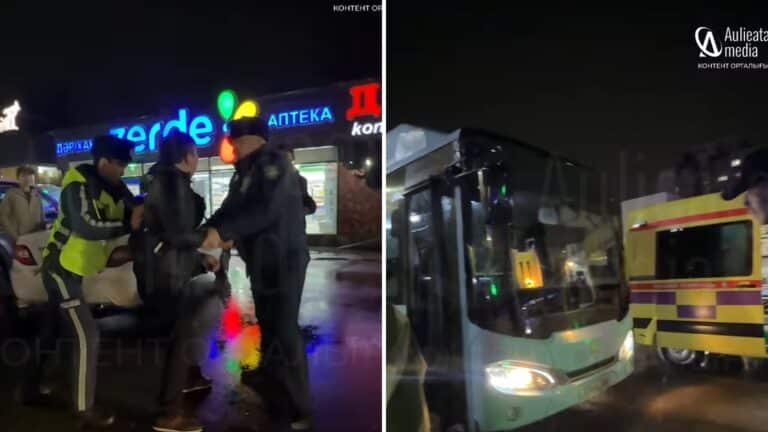 Пьяный пассажир устроил поножовщину в автобусе в Таразе