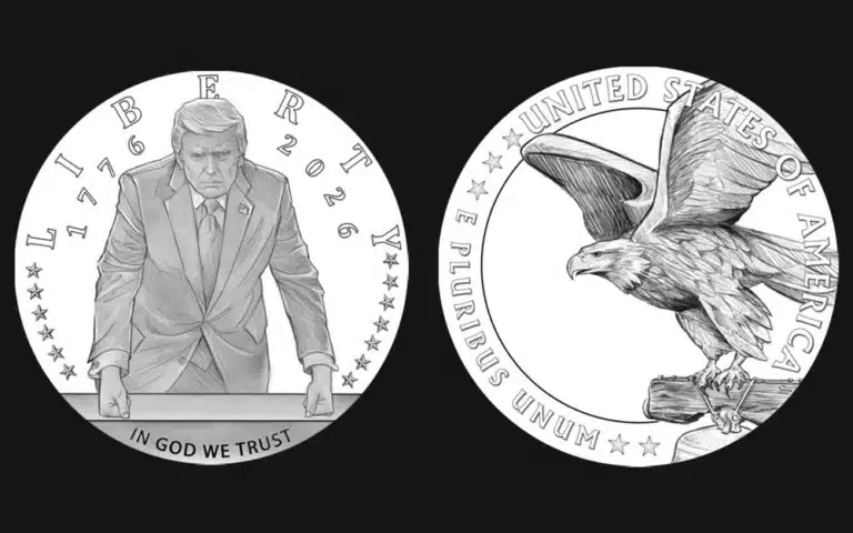 АҚШ-та Трамп бейнеленген мерейтойлық алтын монета дайындалып жатыр
