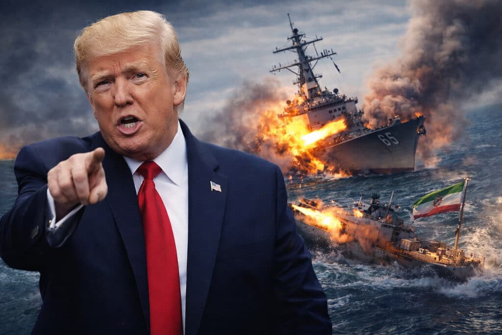 «Так веселее»: Трамп объяснил, почему военные США топят иранские корабли