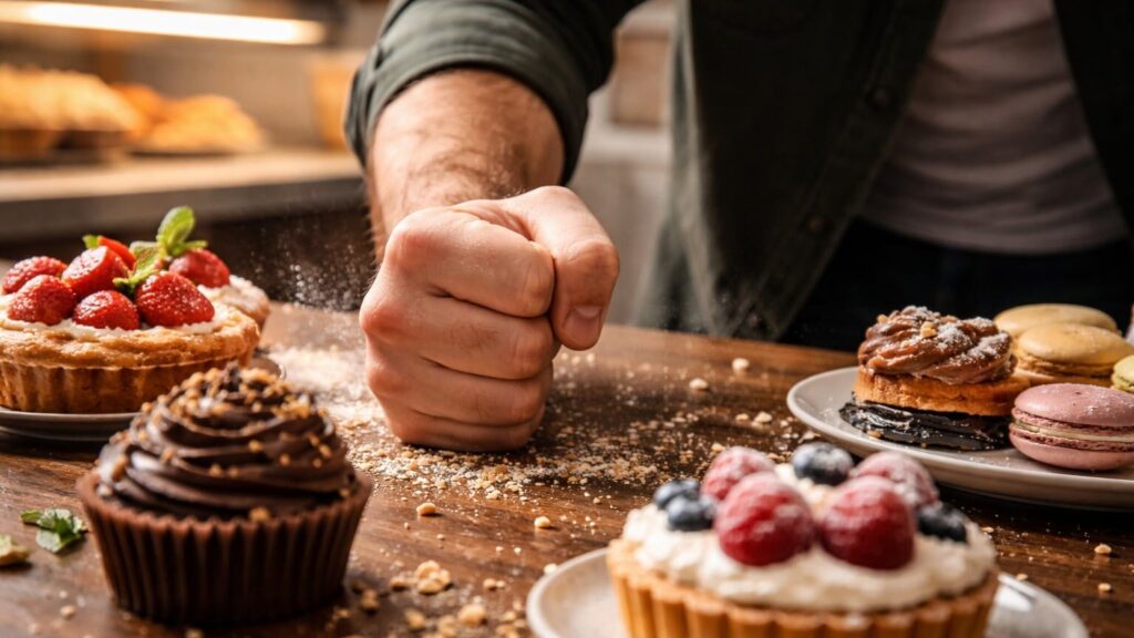 Агрессивный посетитель разгромил кондитерскую в Актау