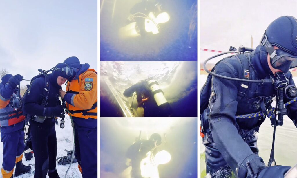 С помощью подводного дрона в СКО готовятся к паводковому сезону