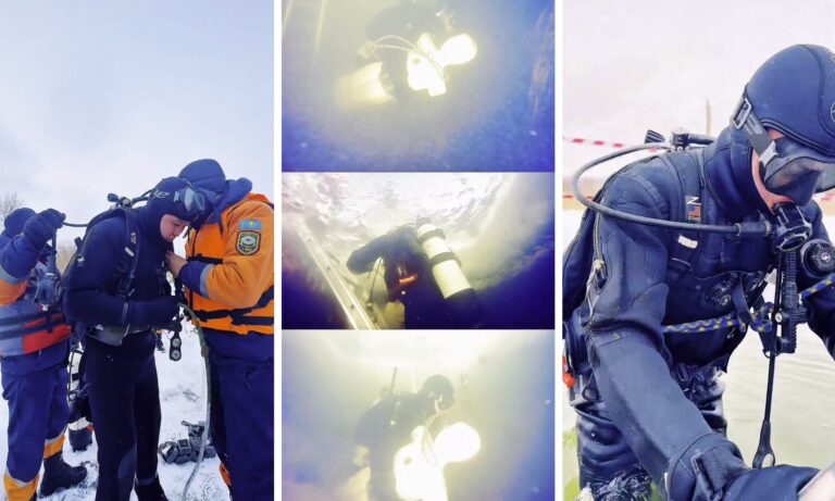 С помощью подводного дрона в СКО готовятся к паводковому сезону