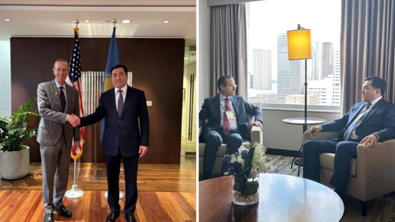 Глава Минэнерго РК обсудил нефтегазовые проекты с Chevron и Shell в США