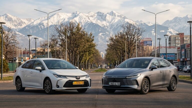 Корпоративные парки Казахстана все чаще меняют Toyota Corolla на BYD Chazor