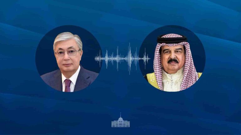 Тоқаев Бахрейн коралімен Таяу Шығыстағы жағдайды талқылады