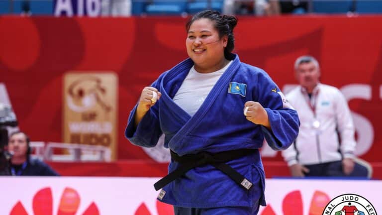 Казахстанка Акерке Рамазанова остановилась в шаге от медали на Гран-при по дзюдо