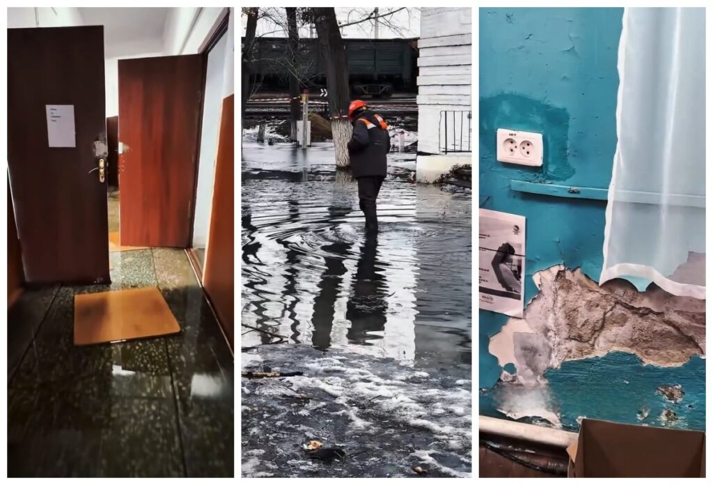 Блогер показал антисанитарию и затопленные помещения на станции КТЖ в Аксу