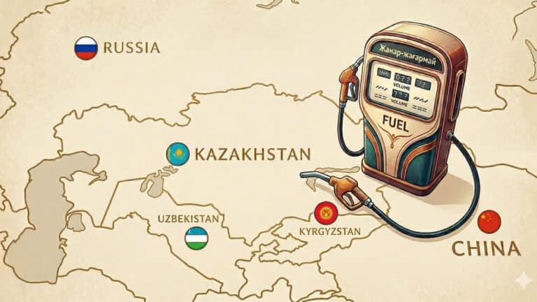 Көрші елдерде жанармай бағасы арзандады