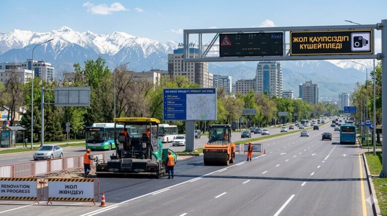 Алматыда жол қауіпсіздігі күшейтіледі: Дархан Сатыбалды қатаң тапсырма берді