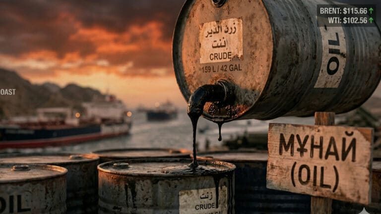 Мұнай бағасы: Brent 115 доллардан асты