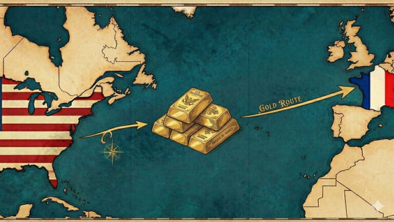 Франция өз алтынын АҚШ-тан толықтай алып кетті