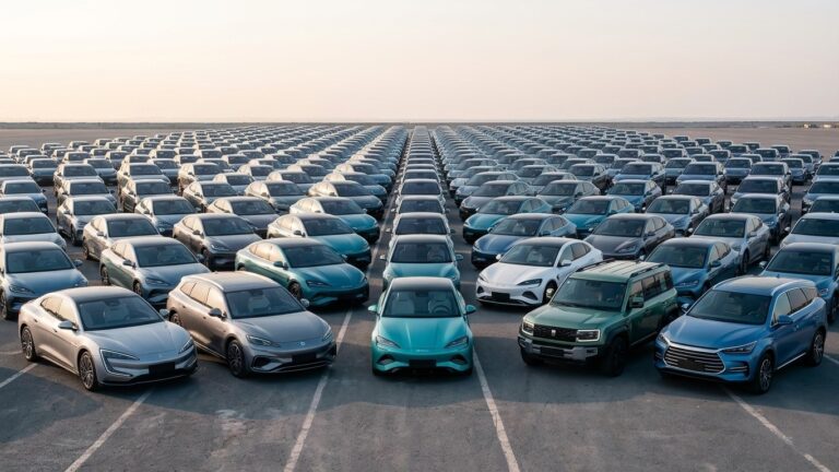 BYD показала яркие новинки с запасом хода до 1036 км и зарядкой за 5 минут