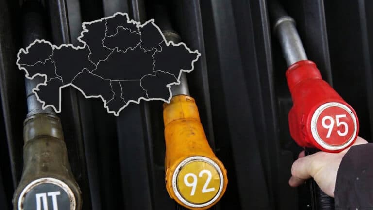 Өңірлерде АИ-95 бағасы қанша (инфографика)