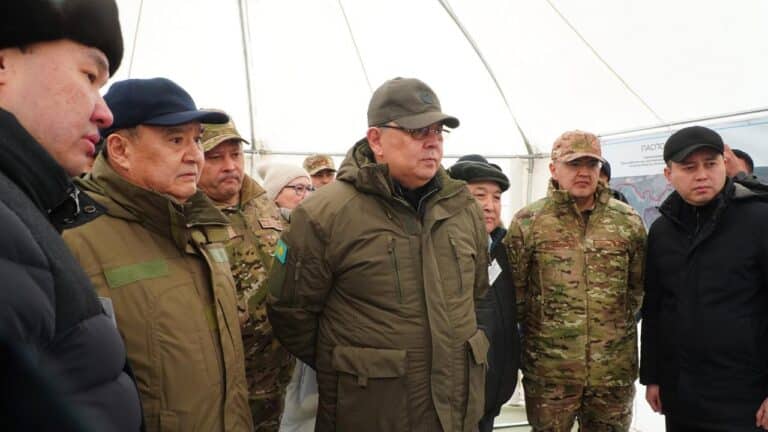 Канат Бозумбаев проверил подготовку к паводкам в Акмолинской области