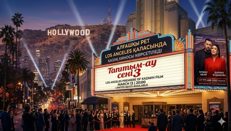 «Таптым-ау сені 3» фильмі Лос-Анджелесте көрсетіледі