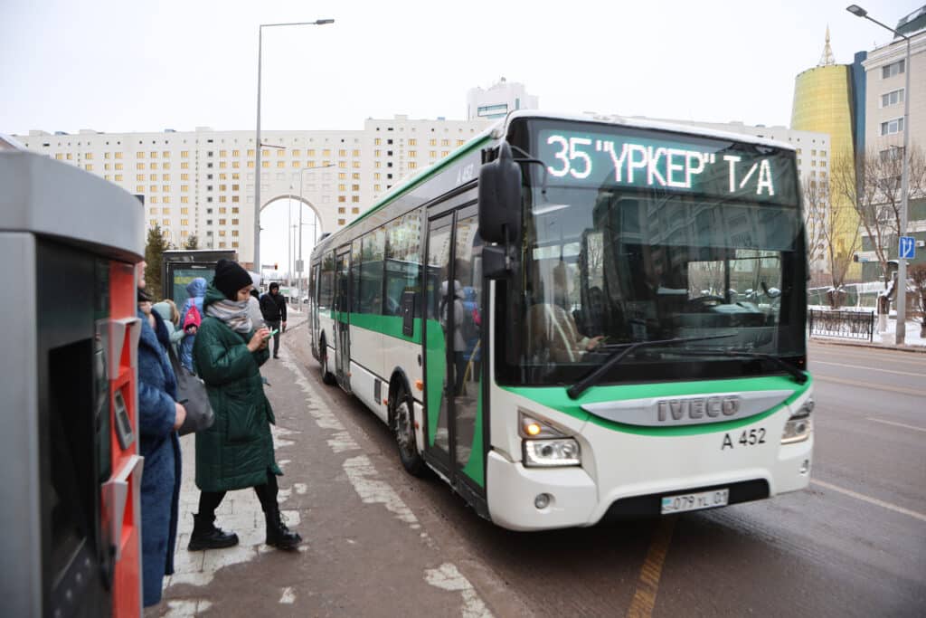 15 наурызда Астана маңына қатынайтын автобустар да тегін жүреді