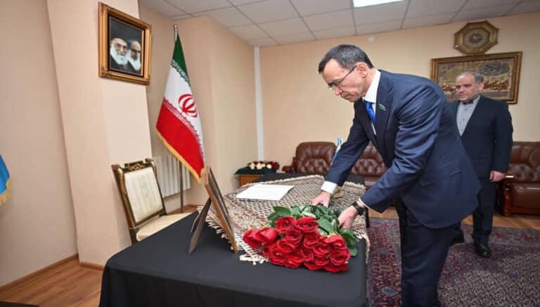 Маулен Әшімбаев президенттің атынан Иран халқына көңіл айтты