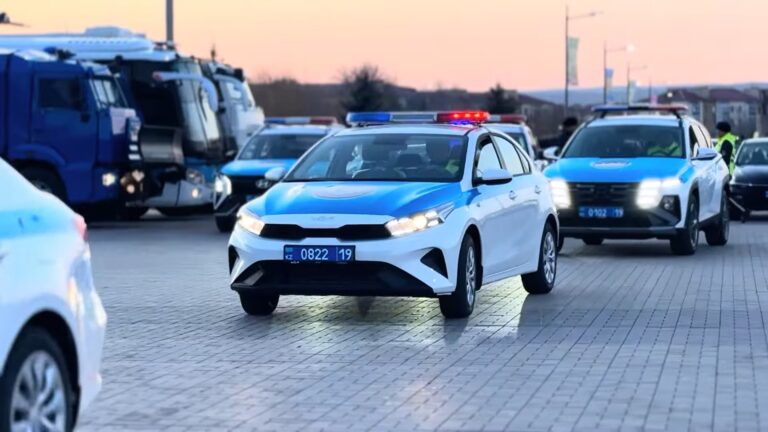 Новые колеса для правопорядка – полиция области Жетысу обновила автопарк
