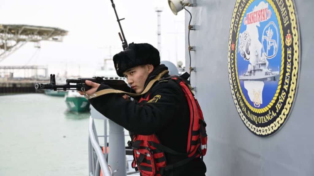 Қазақстан теңіз күштері Каспийде жаттығу өткізді