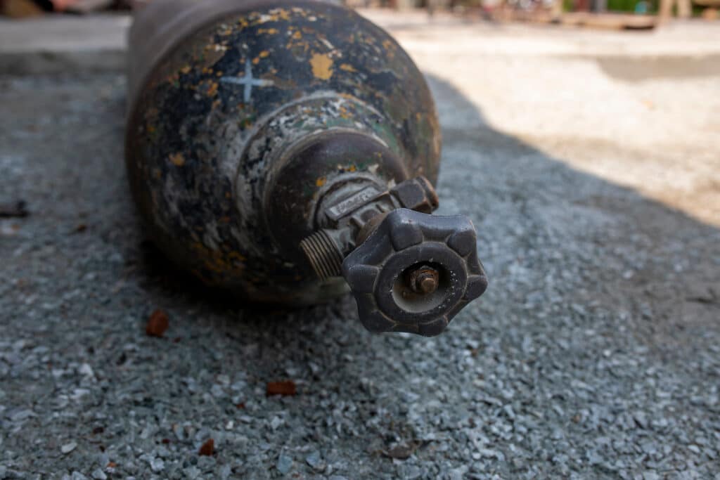 В Караганде предотвратили взрыв газового баллона