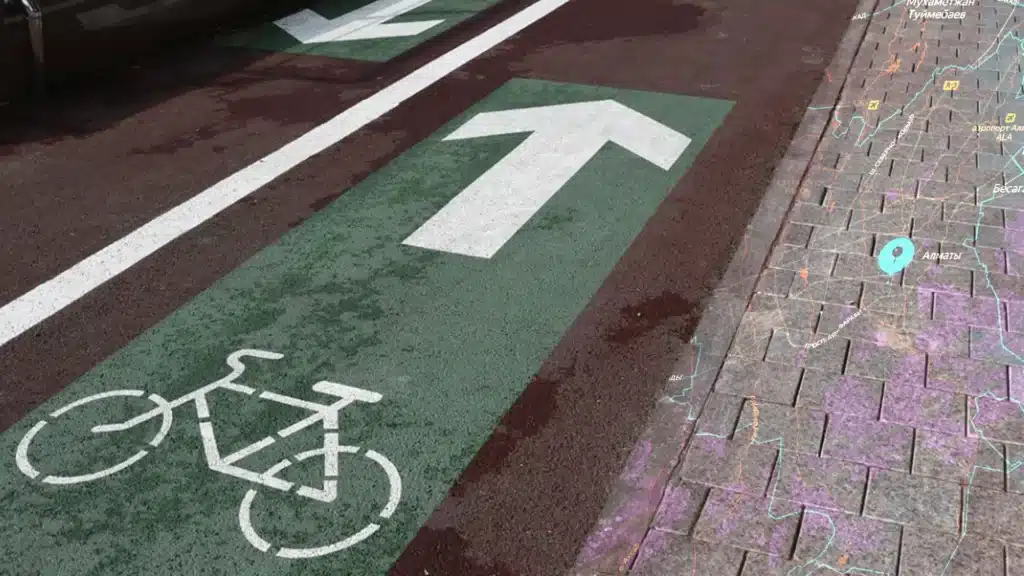 Алматыда бағдаршамы бар веложолдар пайда болады