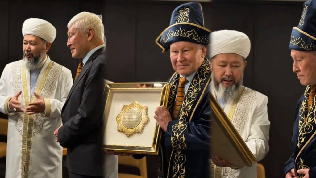 Бас мүфти академик Асқар Жұмаділдаевты мерейтойымен құттықтады