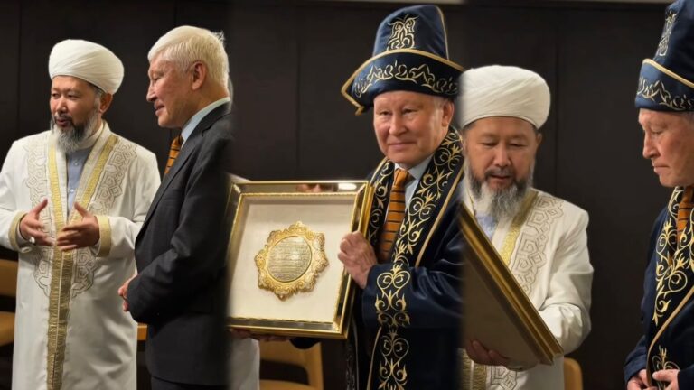 Бас мүфти академик Асқар Жұмаділдаевты мерейтойымен құттықтады