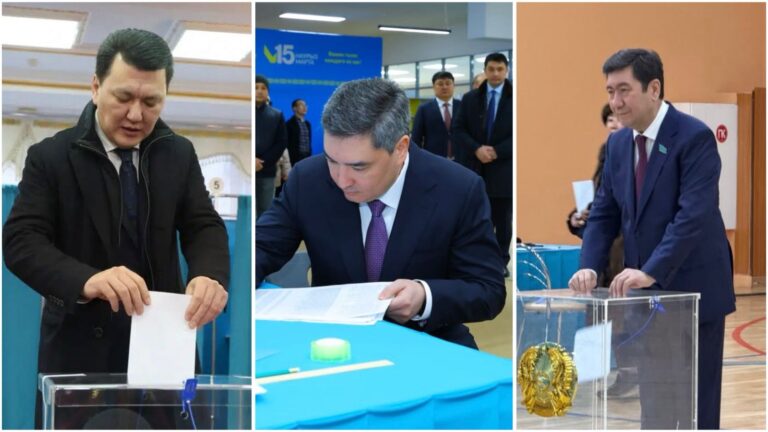 Қарин, Бектенов, Қошанов референдумда өз таңдауын жасады