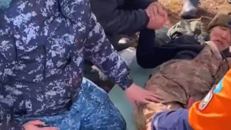 Абай облысында аяғы сынған ер адам бес күн далада түнеген – видео