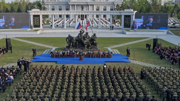 North Korea unveils memorial for troops killed in Ukraine war